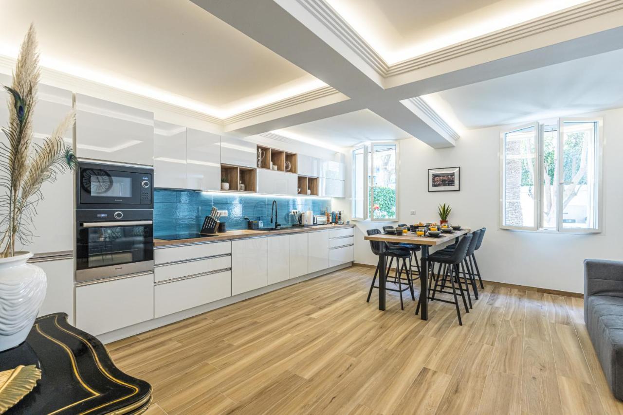 Luxury 3 Bdr Garden & Parking - Angels' Garden Διαμέρισμα Νίκαια Εξωτερικό φωτογραφία
