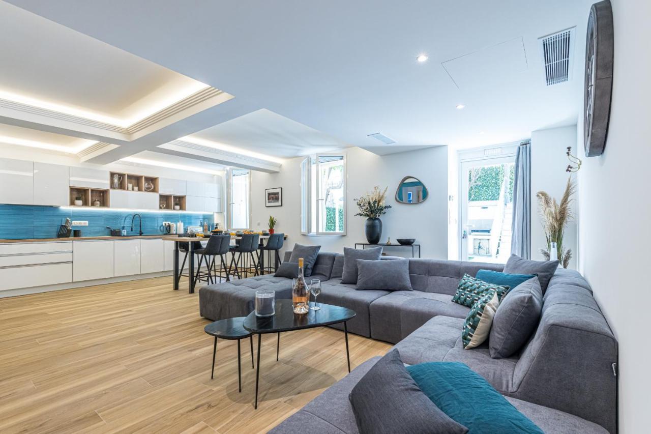 Luxury 3 Bdr Garden & Parking - Angels' Garden Διαμέρισμα Νίκαια Εξωτερικό φωτογραφία