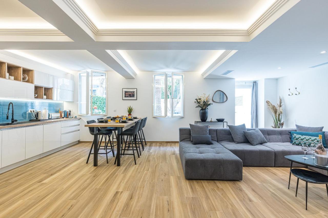 Luxury 3 Bdr Garden & Parking - Angels' Garden Διαμέρισμα Νίκαια Εξωτερικό φωτογραφία