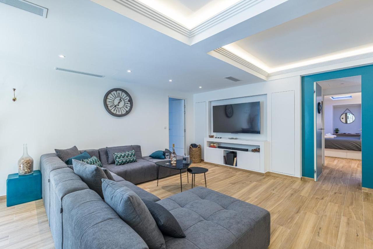 Luxury 3 Bdr Garden & Parking - Angels' Garden Διαμέρισμα Νίκαια Εξωτερικό φωτογραφία